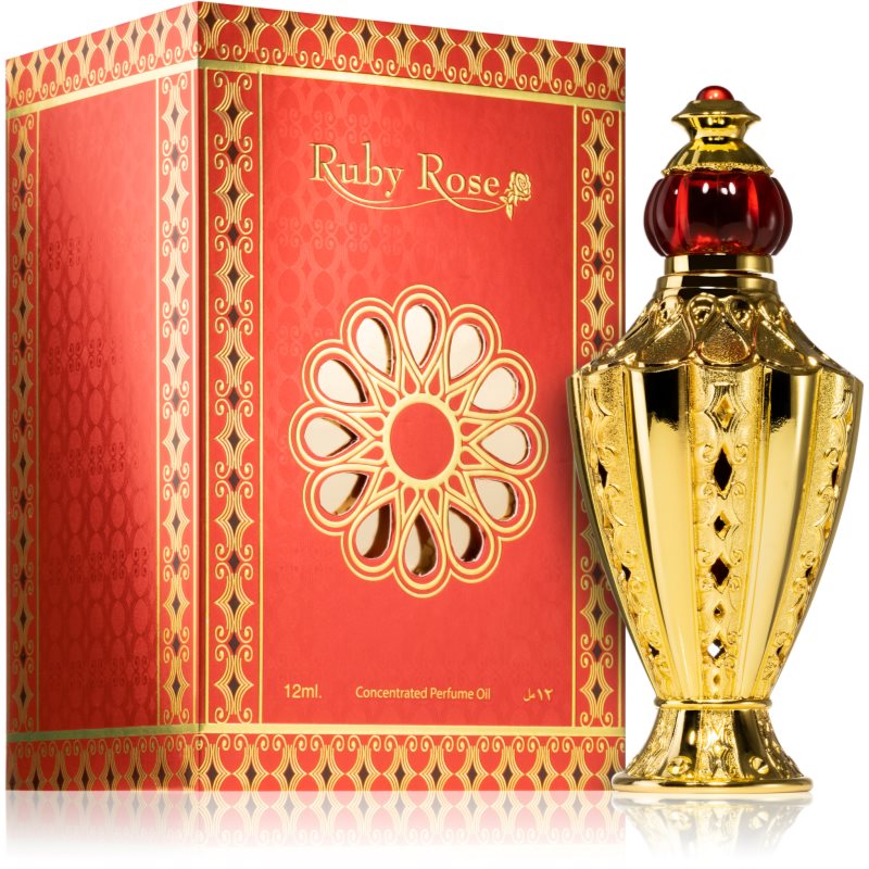 Bait Al Bakhoor Ruby Rose Perfumed Oil For Women 12 Ml