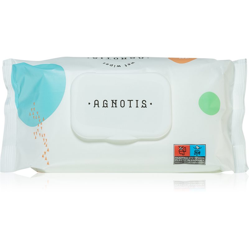 Agnotis Baby Wipes salviette detergenti umidificate per bambini 70 pz