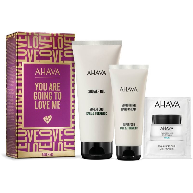 

AHAVA You're Going To Love Me подарунковий набір (для обличчя, рук та тіла)