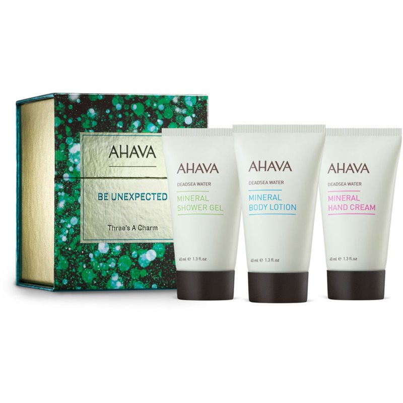 AHAVA Be Unexpected Three’s A Charm Gift Set (for The Body)