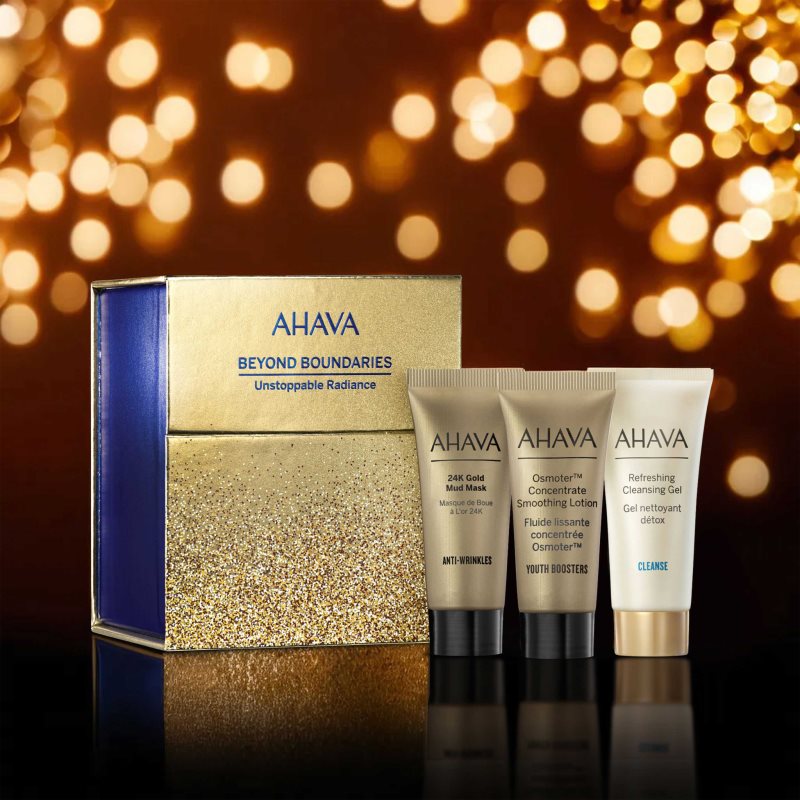 AHAVA Beyond Boundaries Unstoppable Radiance подарунковий набір для сяючої шкіри
