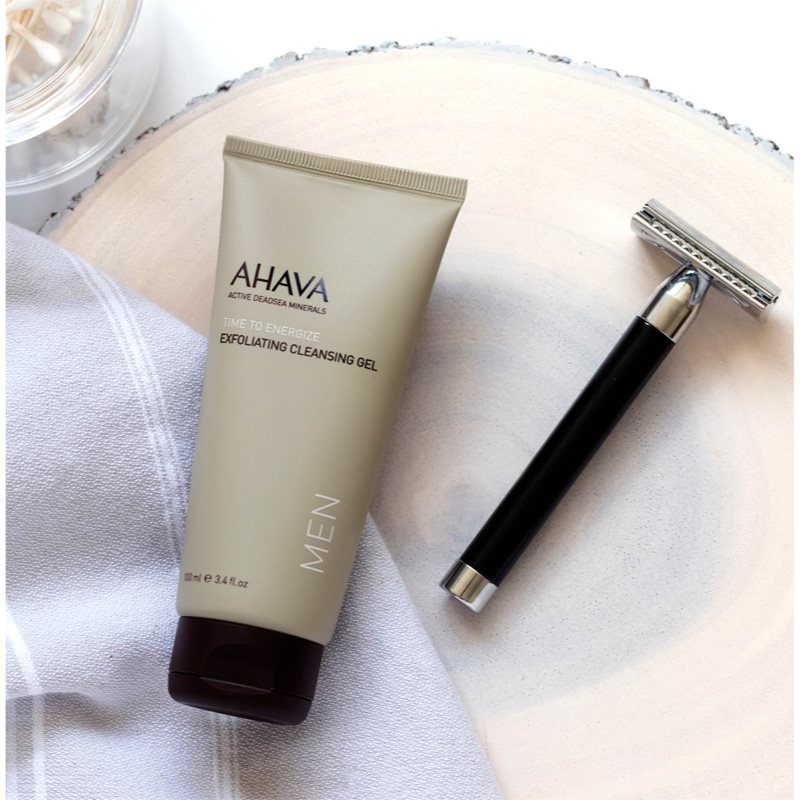 AHAVA Time To Energize Men очищаючий гель-пілінг 100 мл