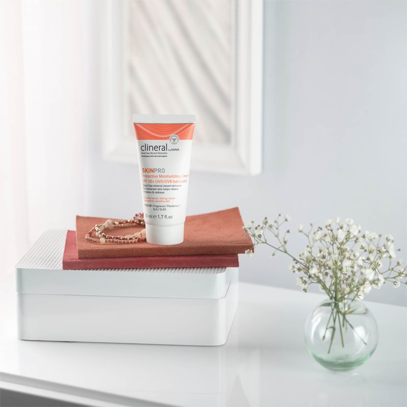 AHAVA Clineral SKINPRO hydratační a ochranný krém pro citlivou a intolerantní pleť SPF 50 50 ml (obrázek 3)
