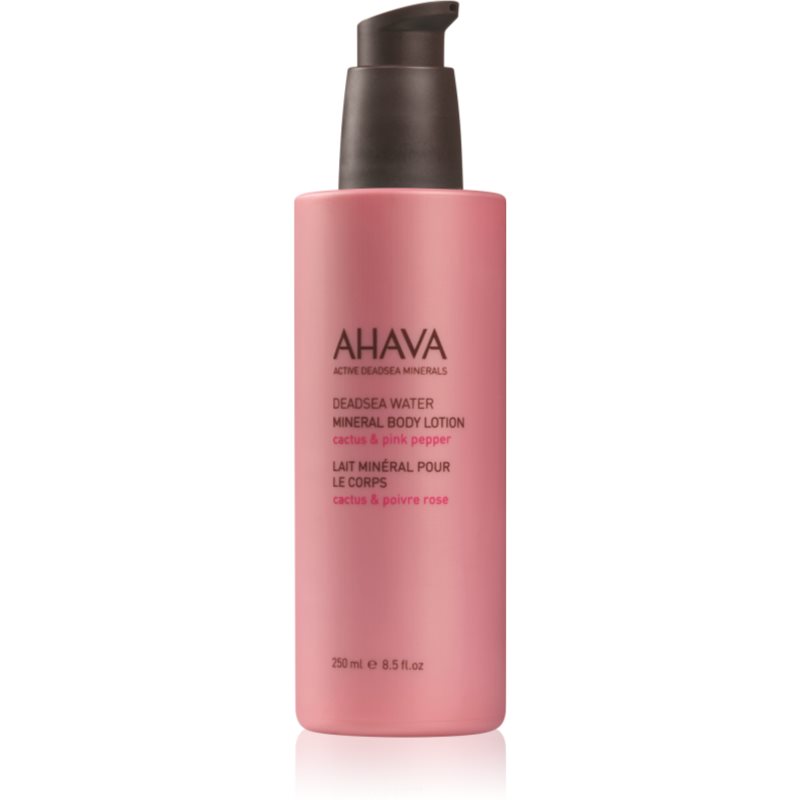 

AHAVA Dead Sea Water Cactus & Pink Pepper молочко для тіла з мінералами кактус та рожевий перець