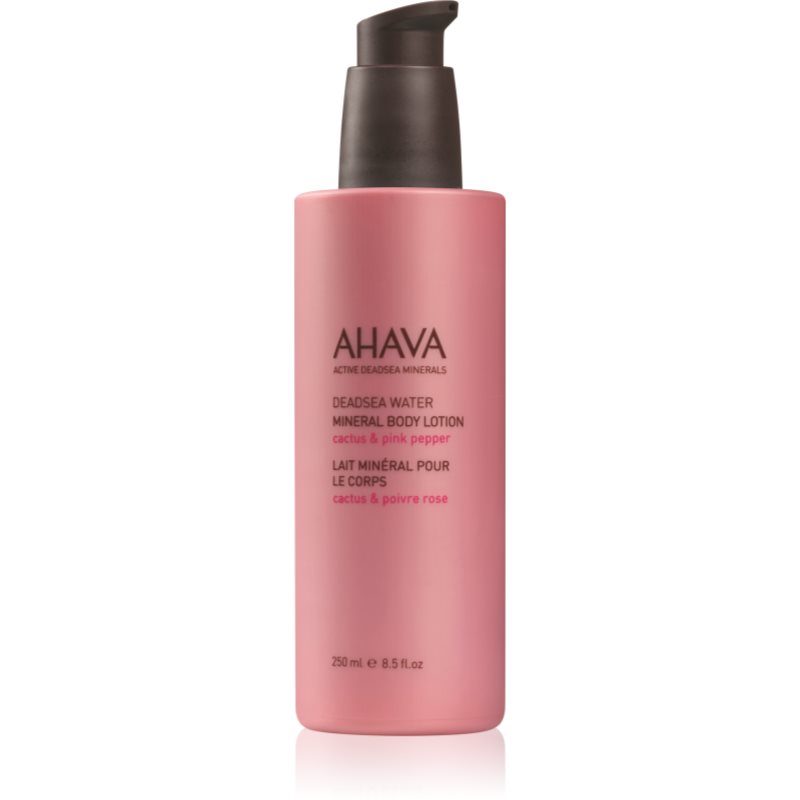 

AHAVA Dead Sea Water Cactus & Pink Pepper молочко для тіла з мінералами кактус та рожевий перець