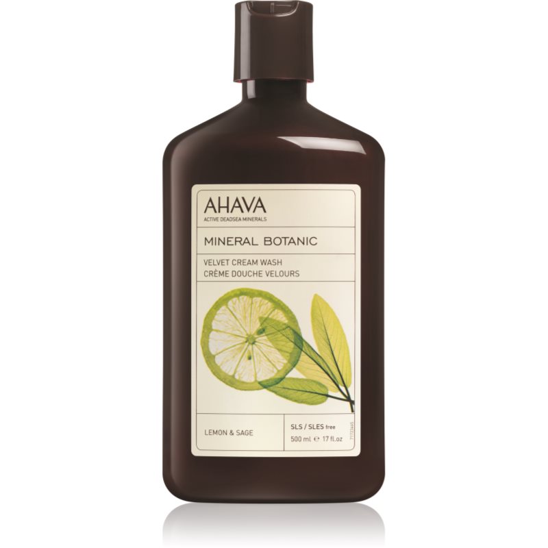 

AHAVA Mineral Botanic Lemon & Sage легкий крем для душу лимон + шалфей