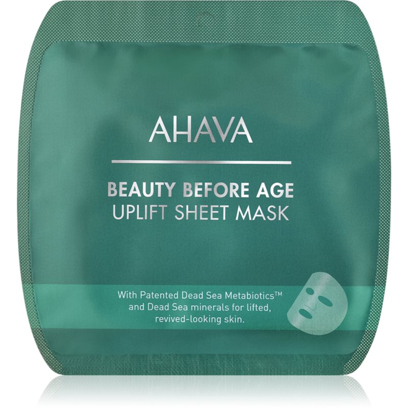 

AHAVA Beauty Before Age розгладжувальна тканинна маска з ліфтинговим ефектом