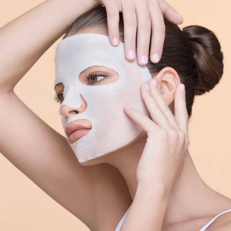 AHAVA Beauty Before Age тканинна маска для обличчя зі зміцнюючим ефектом 6x20 гр