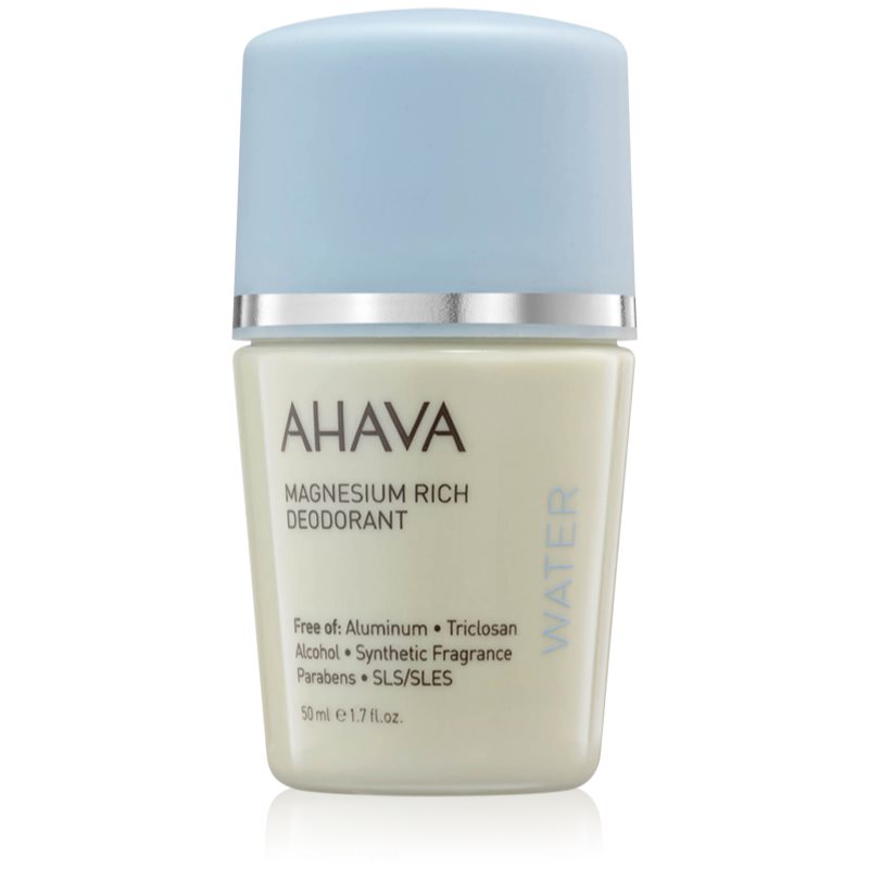 AHAVA Dead Sea Water Magnesium Rich Deodorant golyós dezodor hölgyeknek 50 ml