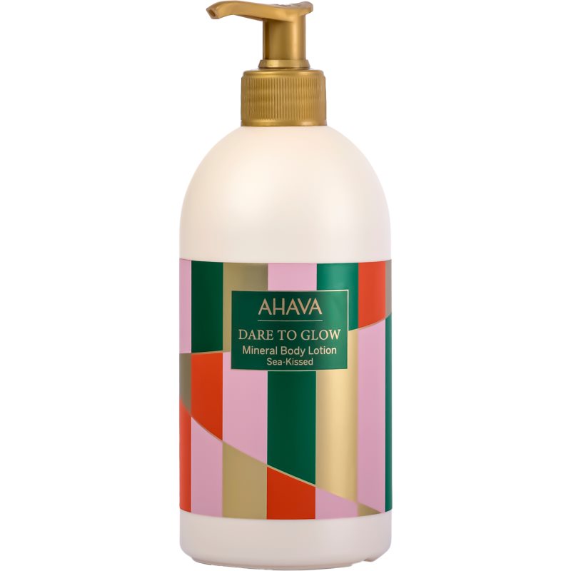 AHAVA Dare to Glow Sea Kissed nährende Body lotion mit Mineralien aus dem Toten Meer 500 ml