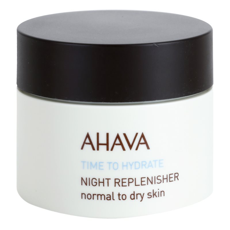 

AHAVA Time To Hydrate нічний відновлюючий крем для нормальної та сухої шкіри