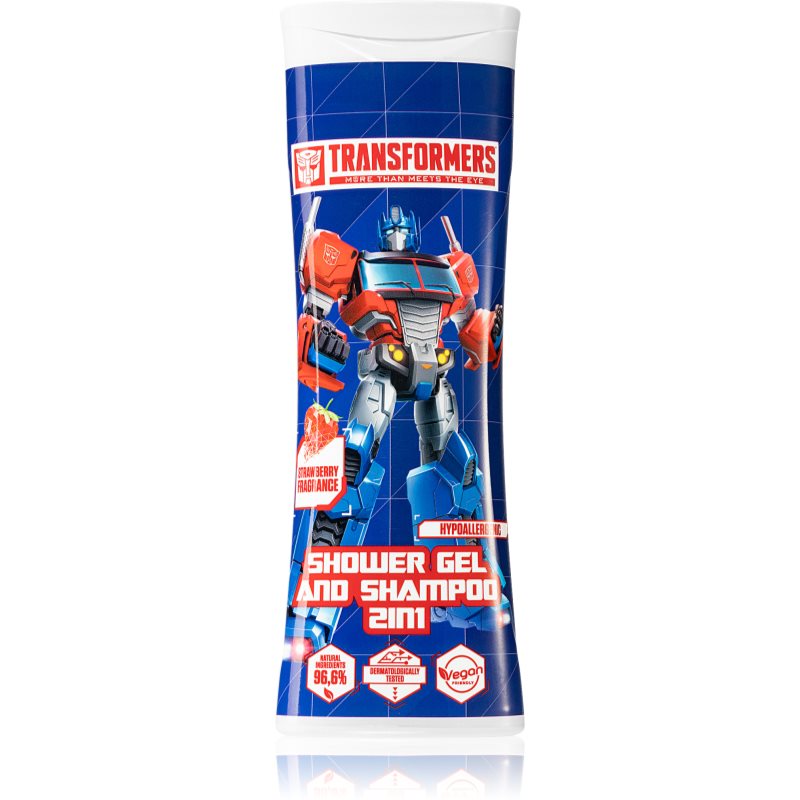 E-shop Air Val La Casa De Papel Shower gel & Shampoo sprchový gel a šampon 2 v 1 pro děti 300 ml