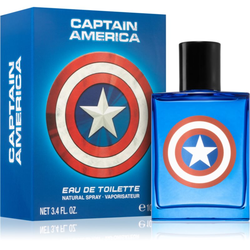 Air Val Captain America Eau De Toilette For Kids 100 Ml