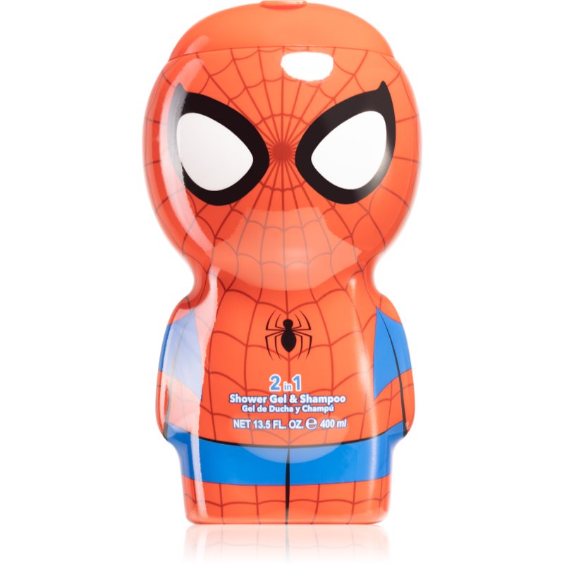 Air Val Spiderman dušo želė ir šampūnas „du viename“ vaikams 400 ml