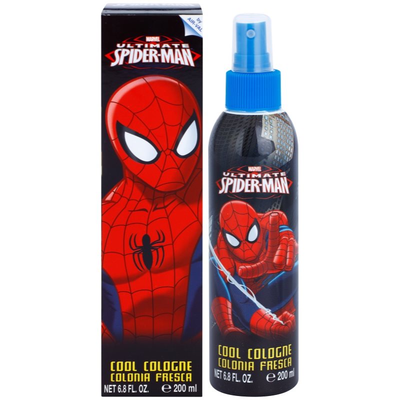 Air Val Ultimate Spiderman pršilo za telo za otroke 200 ml