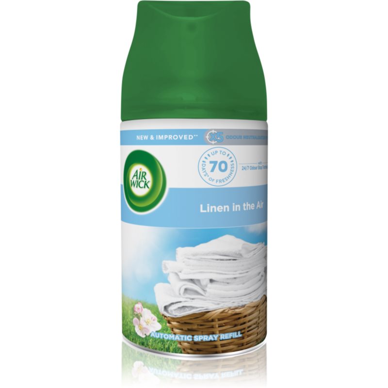 Air Wick Freshmatic Linen In The Air osvěžovač vzduchu náhradní náplň 250 ml