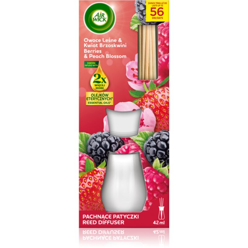 Air Wick Essential Oils Berries & Peach Blossom Aroma Diffuser 42 ml