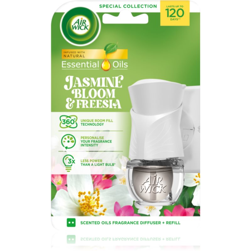 E-shop Air Wick Electric Jasmine Bloom & Freesia elektrický osvěžovač vzduchu 1 ks