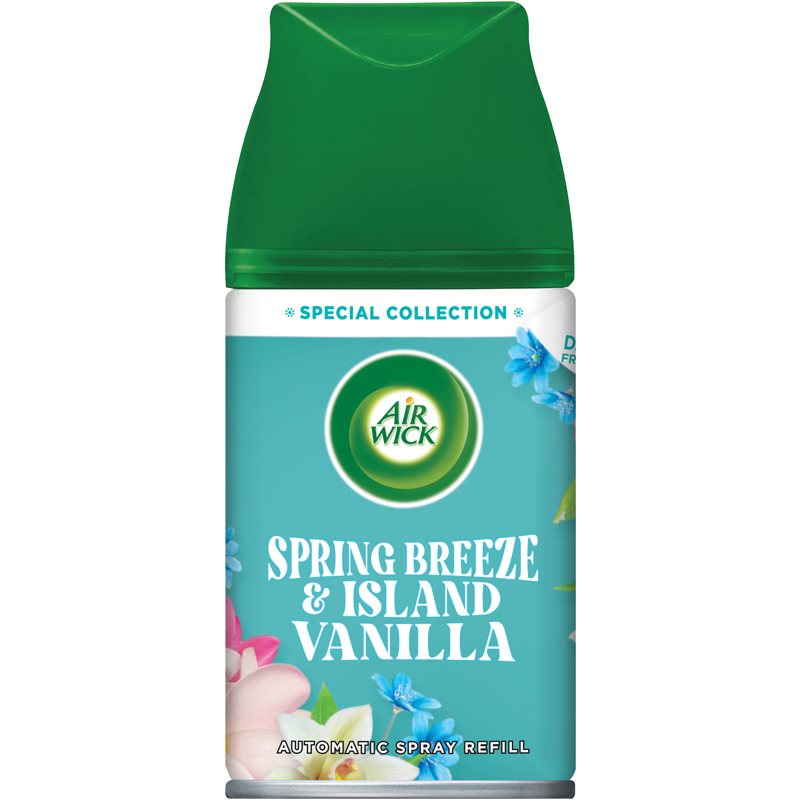 E-shop Air Wick Freshmatic Spring Breeze & Island Vanilla osvěžovač vzduchu náhradní náplň 250 ml