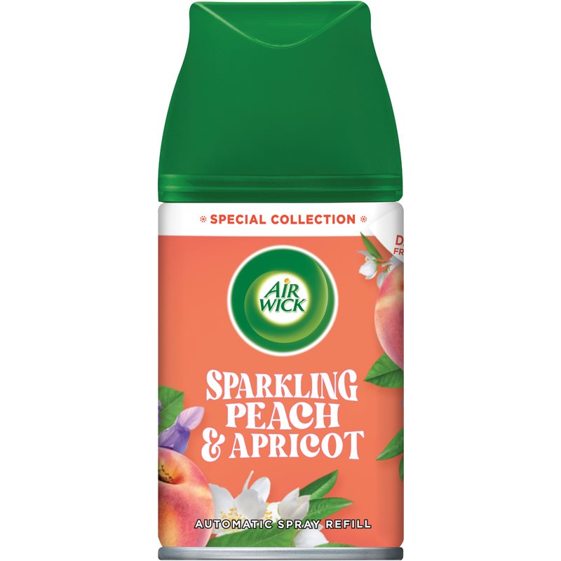 E-shop Air Wick Freshmatic Sparkling Peach & Apricot osvěžovač vzduchu náplň 250 ml