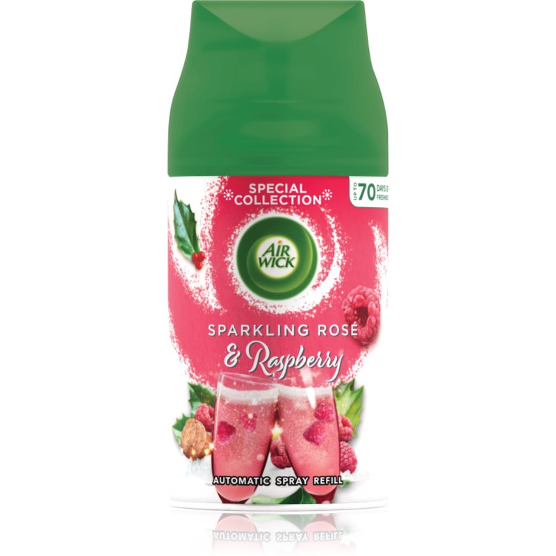 Air Wick Freshmatic Sparkling Rose & Raspberry osvěžovač vzduchu náhradní náplň 250 ml