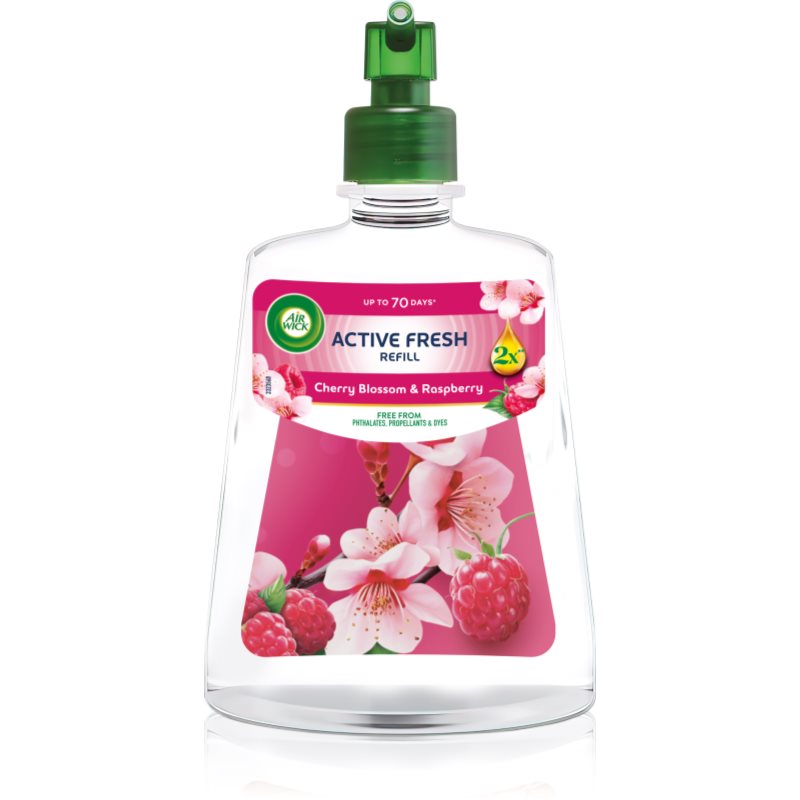 Air Wick Active Fresh Raspberry & Lime osvěžovač vzduchu náhradní náplň 228 ml