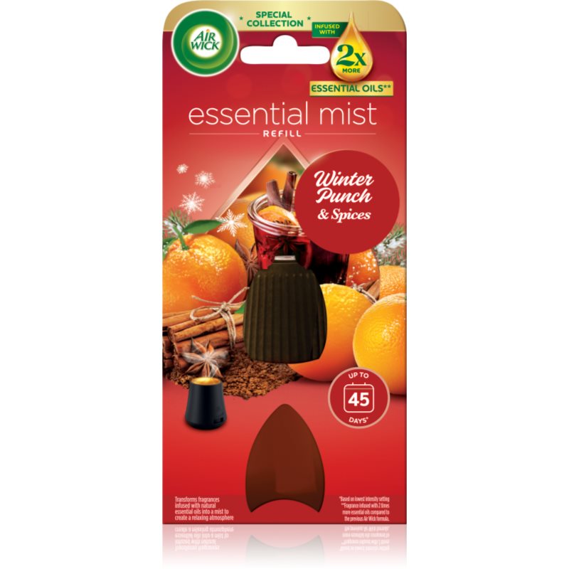 Air Wick Essential Mist Winter Punch & Spices náplň do aroma difuzérů 20 ml