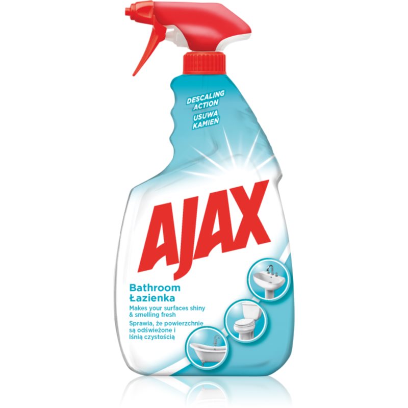 Ajax Bathroom Vannasistabas tīrīšanas līdzeklis purškiklis 750 ml
