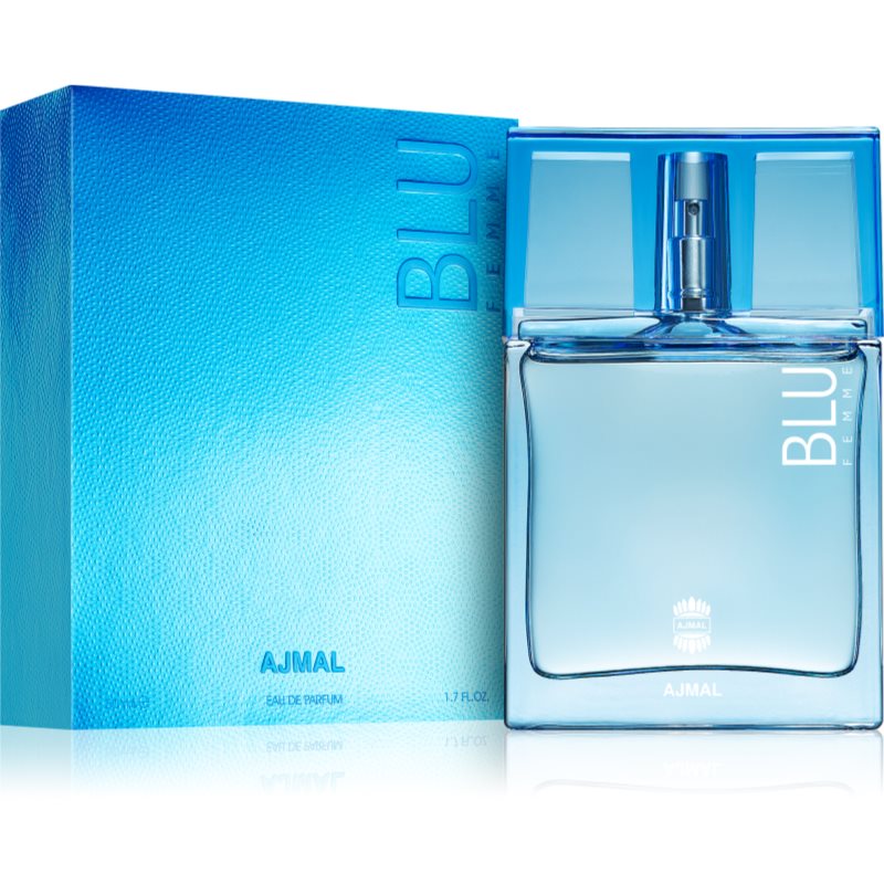 Ajmal Blu Femme Eau De Parfum Pour Femme 50 Ml