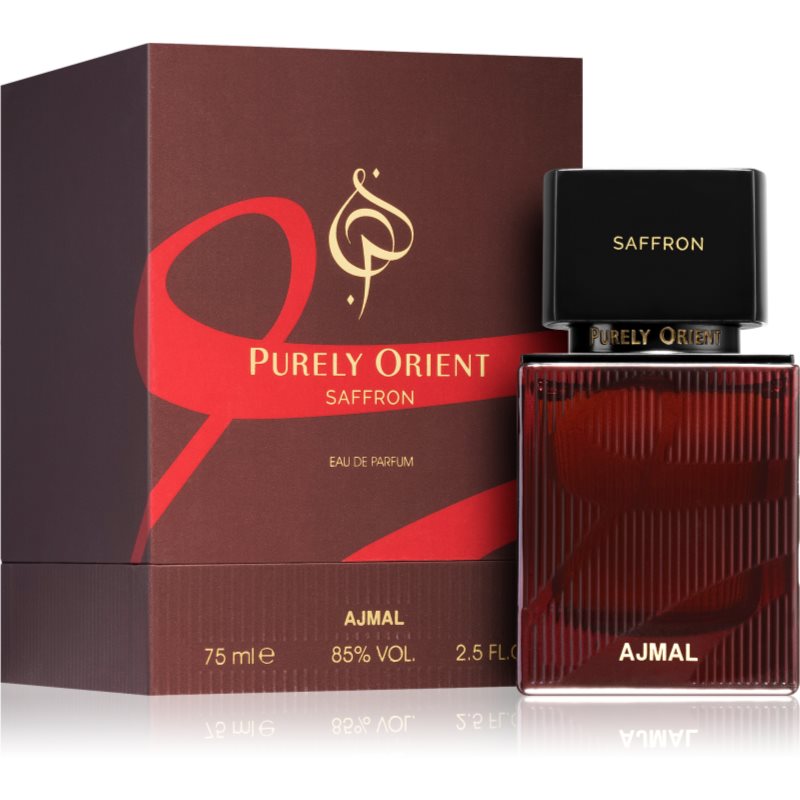 Ajmal Purely Orient Saffron Eau De Parfum Unisex 75 Ml