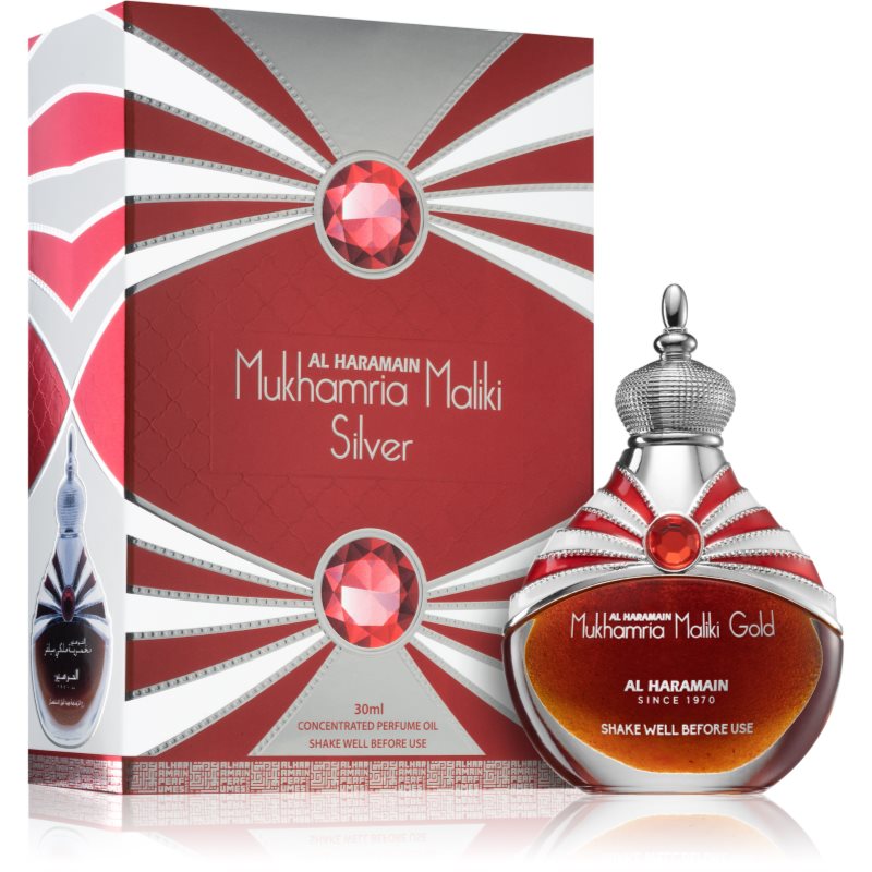 Al Haramain Mukhamria Maliki Silver парфумована олійка унісекс 30 мл