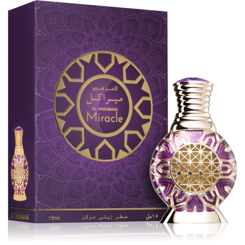 Al Haramain Miracle Perfumed Oil Unisex 15 Ml
