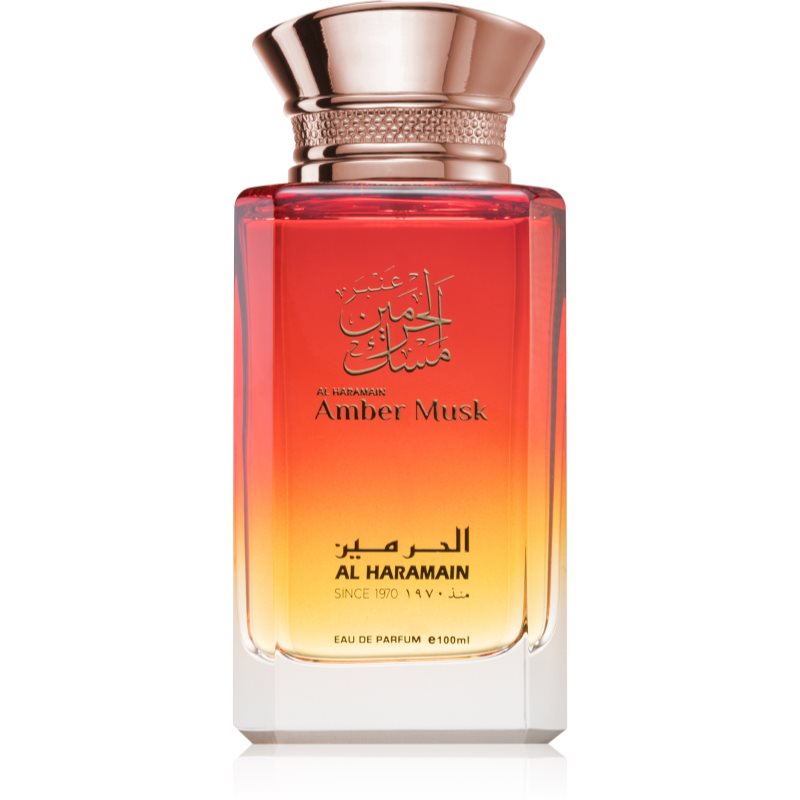 Al haramain amber musk eau de parfum unisex 100 ml