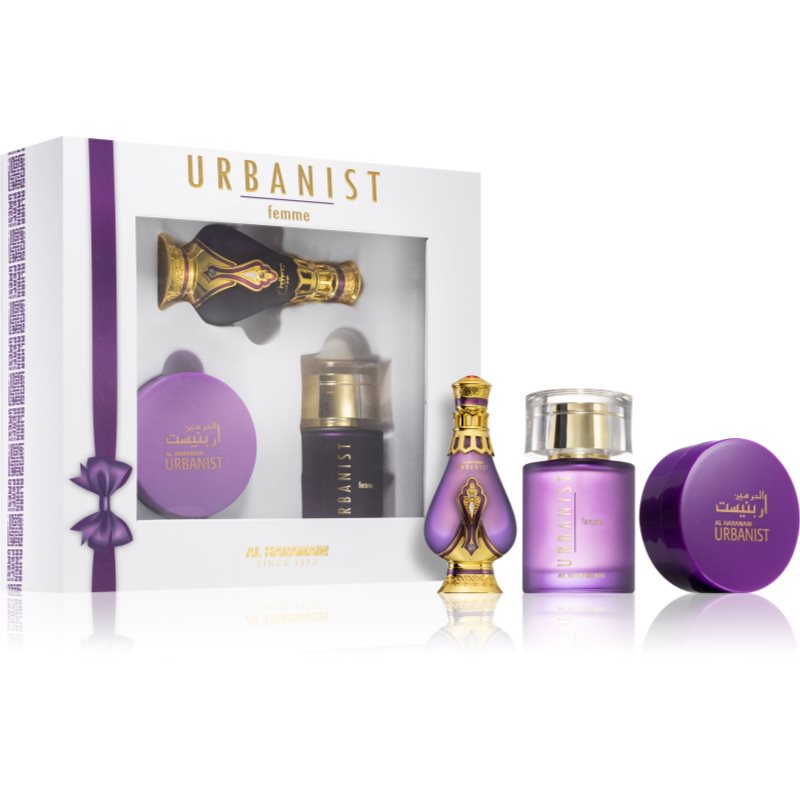 Al Haramain Urbanist Femme Fragrance Gift Set dárková sada pro ženy