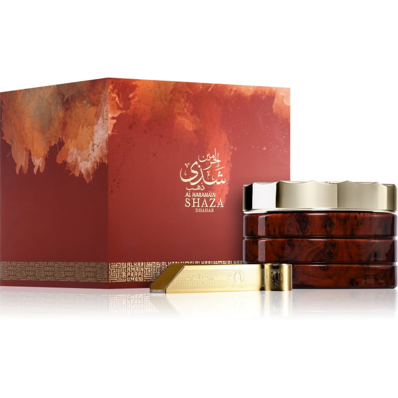 Al Haramain Shaza Dhahab Oudh Ma'al Attar rökelse 75 g unisex