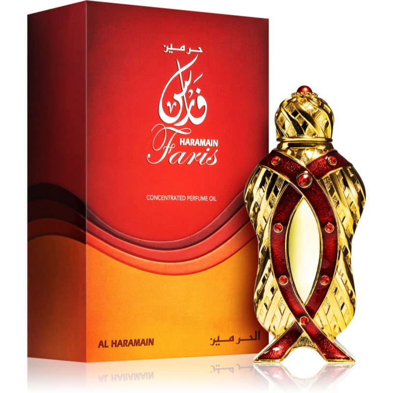 Al Haramain Faris Perfumed Oil Unisex 12 Ml