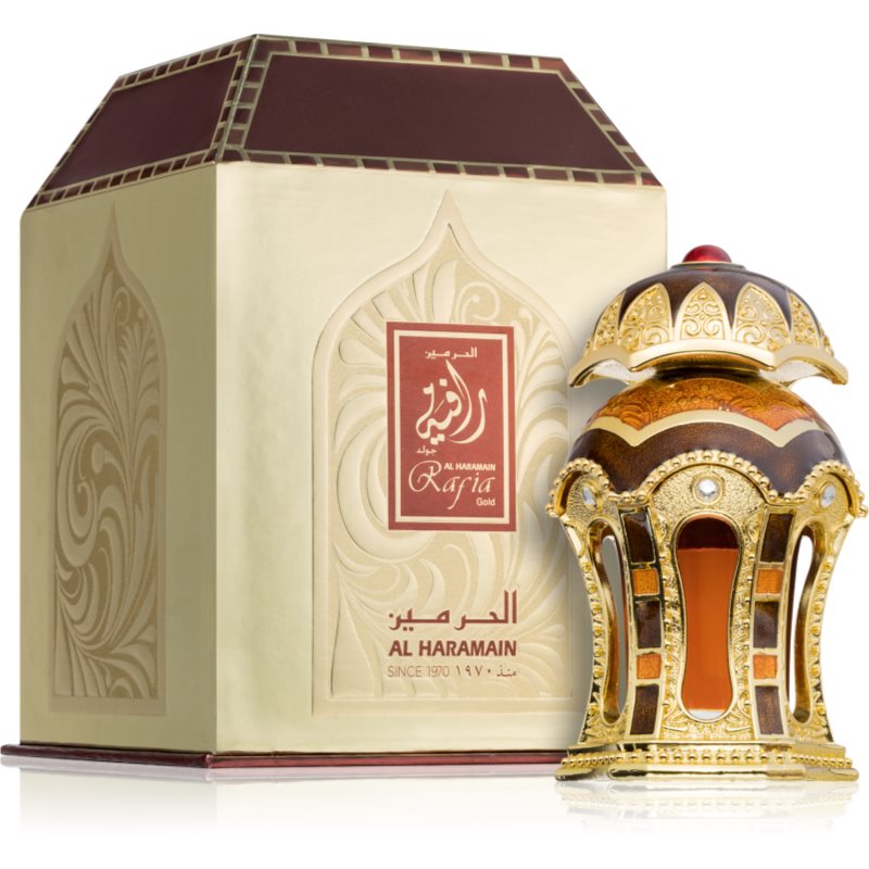 Al Haramain Rafia Gold Perfumed Oil Unisex 20 Ml