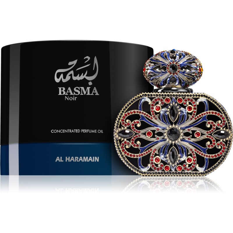 Al Haramain Basma Noir Perfumed Oil Unisex 20 Ml