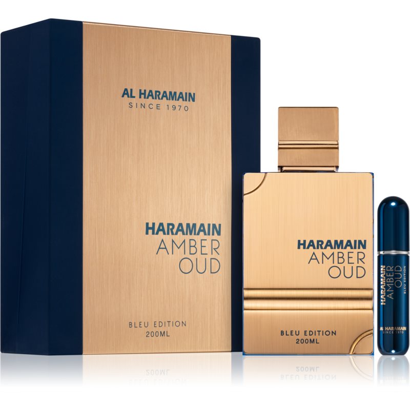 Al Haramain Amber Oud Bleu Edition ajándékszett unisex 200 ml