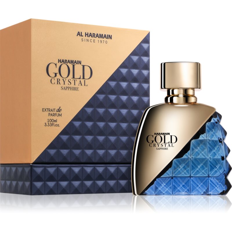 Thumbnail - Al Haramain Gold Crystal Sapphire Parfüm Extrakt Unisex 100 ml
