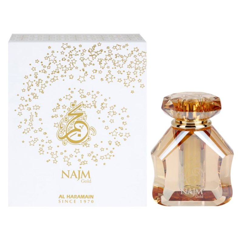 Al Haramain Najm Gold parfémovaný olej unisex 18 ml