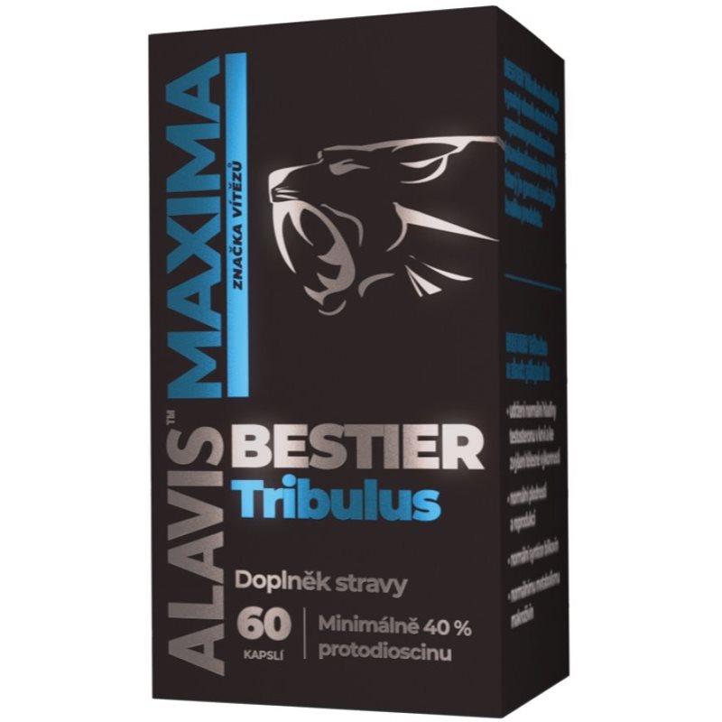 Alavis Maxima Bestier Tribulus výživový doplnok na podporu zdravej hormonálnej činnosti pre mužov 60 cps kúpite na Notino.sk