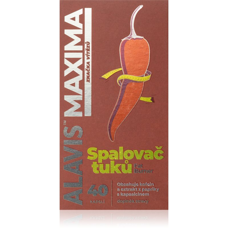 Alavis Maxima Spaľovač Tukov kapsuly s kofeínom 40 cps kúpite na Notino.sk