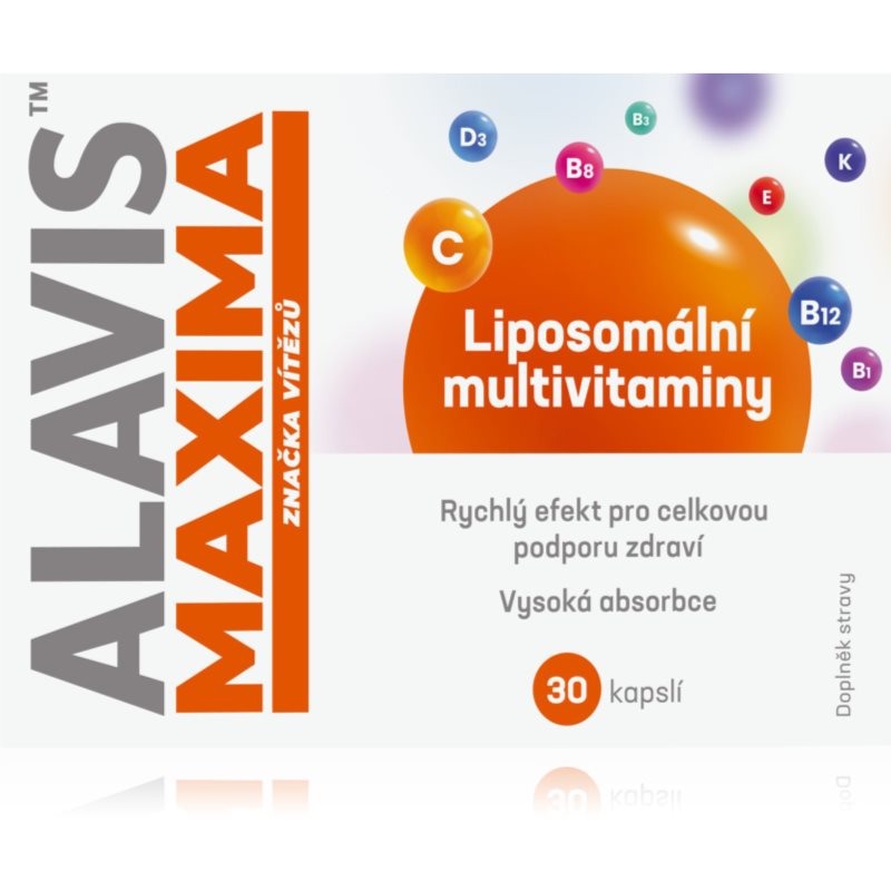 Alavis Maxima Lipozómové multivitamíny kapsuly pre správne fungovanie organizmu 30 cps kúpite na Notino.sk
