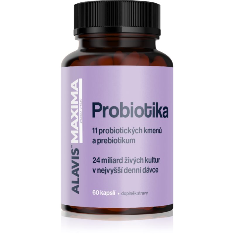 Alavis Maxima Probiotika kapsle pro podporu zažívání 60 cps