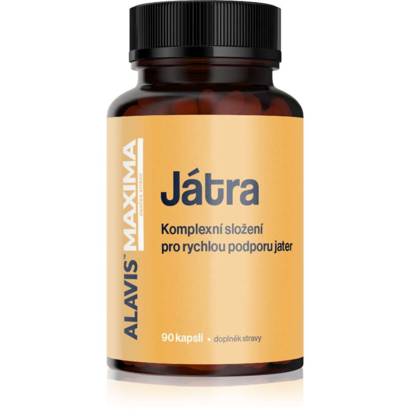Alavis Maxima Játra kapsle pro podporu funkce jater 90 cps