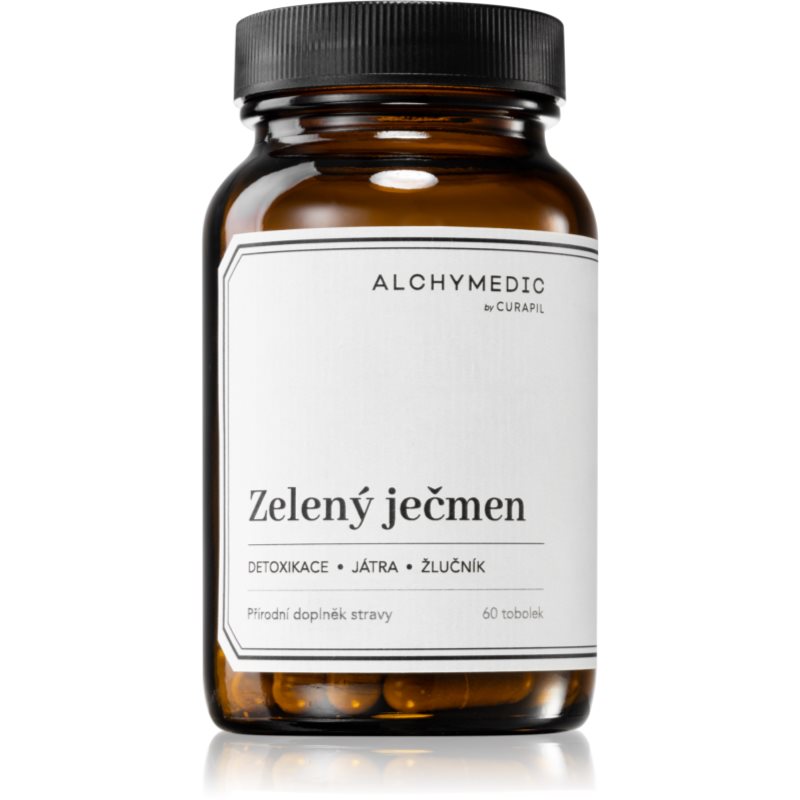 Alchymedic Zelený Ječmen přírodní antioxidant 60 cps