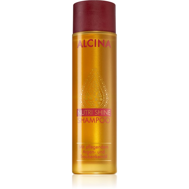 Photos - Hair Product ALCINA Nutri Shine nourishing shampoo with argan oil 250 ml 