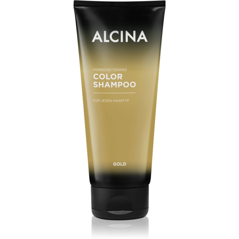 Alcina Color Gold Shampoo For Warm Blonde Shades 200 Ml