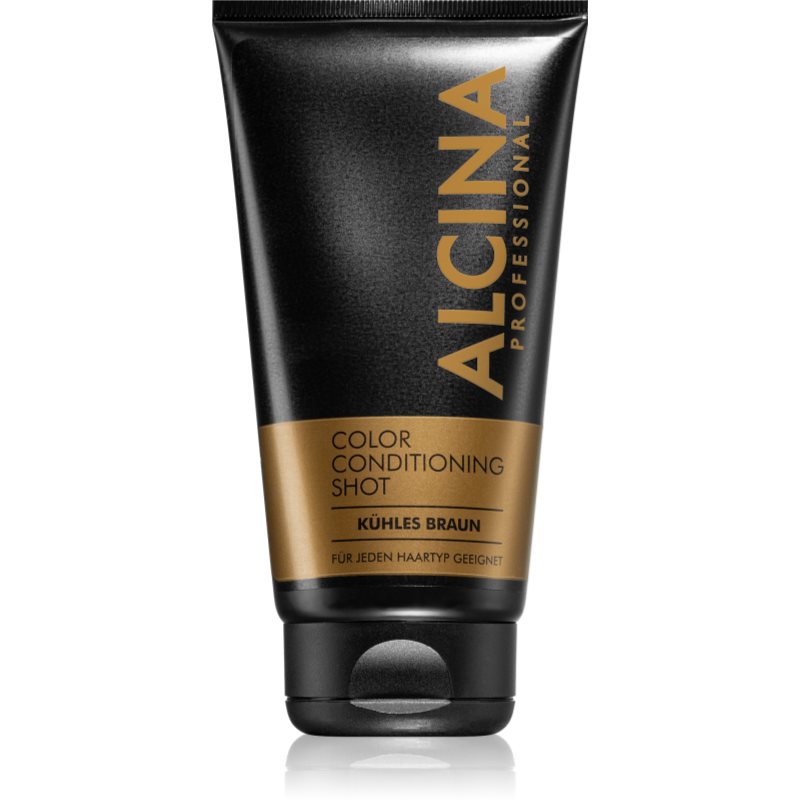 

Alcina Color Conditioning Shot Silver тональний бальзам для підсилення кольору волосся відтінок Cold Brown
